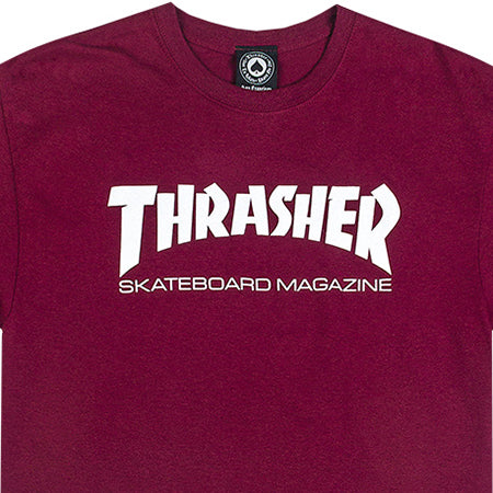 Thrasher Skate Mag T-Shirt Maroon