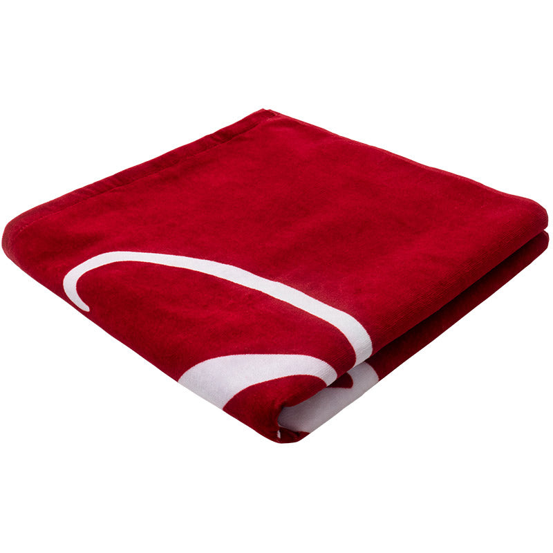Tired Always Towel Red
