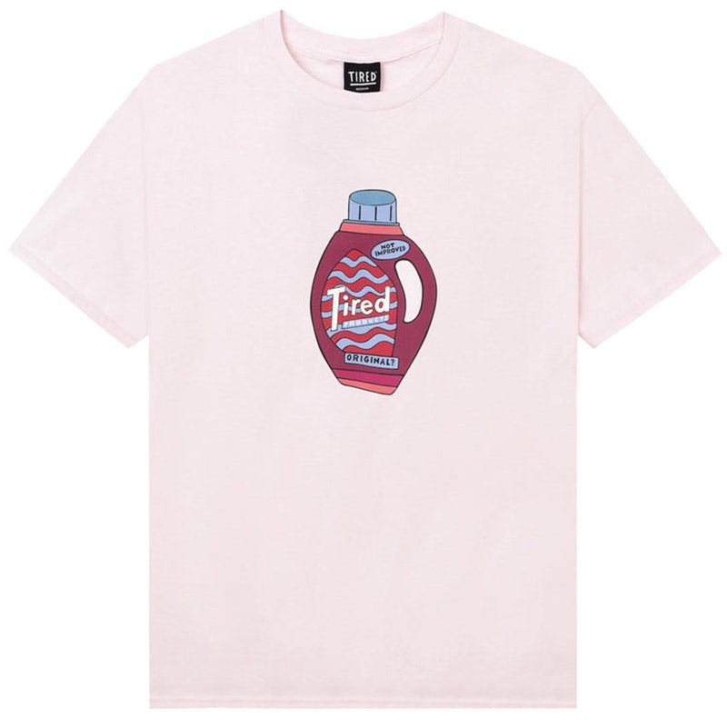 Tired Detergent T-Shirt Pink