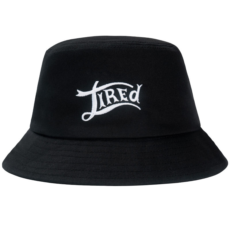 Tired Dirty Martini Washed Bucket Cap Dusty Black