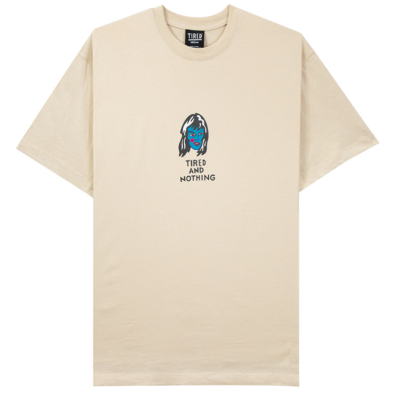 Tired Ghost T-Shirt Beige