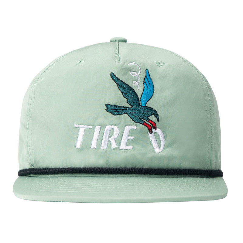 Tired Oh Hell No Bird Cap Green