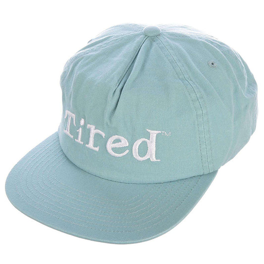 Tired Wash Logo Cap Blue Washed