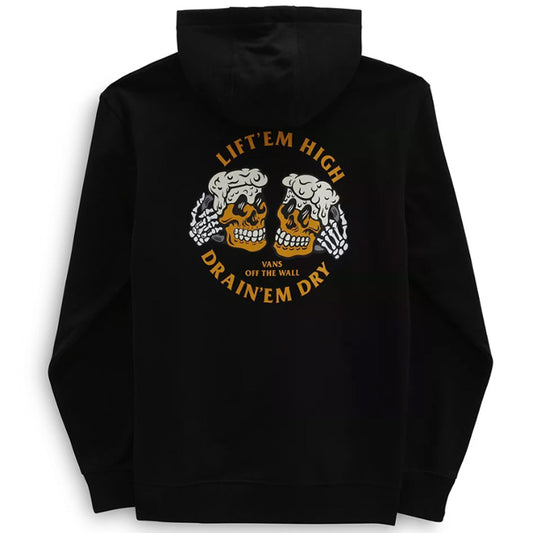 Vans Beer Skull Hoodie Black