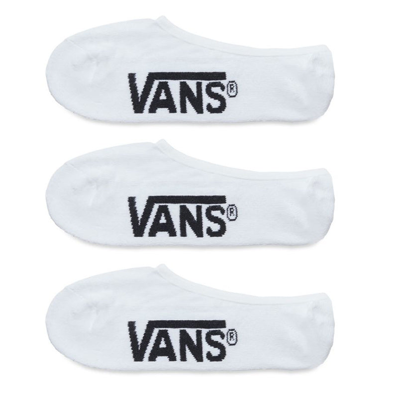 Vans Classic Super No Show Socks White (3 pack)