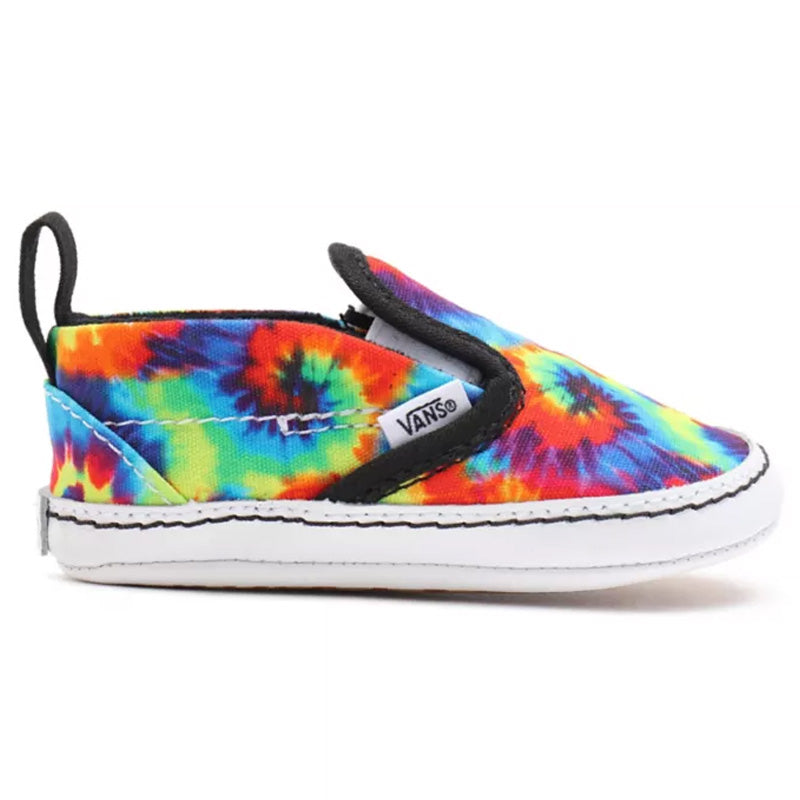 Vans In Slip-On V Crib (Spiral Tie Dye)Military White