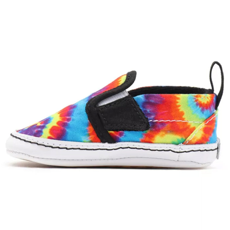 Vans In Slip-On V Crib (Spiral Tie Dye)Military White