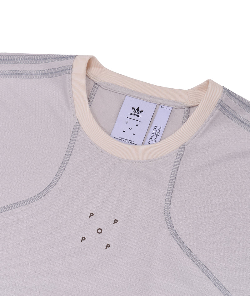 adidas Pop Tech T-Shirt Cbrown/Wonwhi/Grey