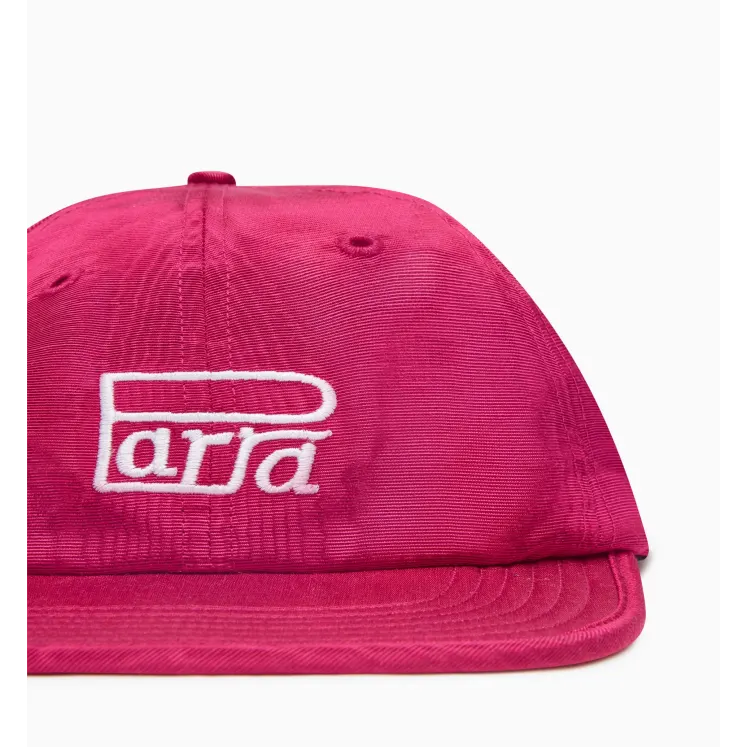 By Parra Race Logo 6Panel Cap Pink
